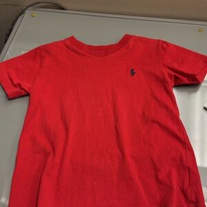Ralph Lauren Red Short Sleeve Tee 3T